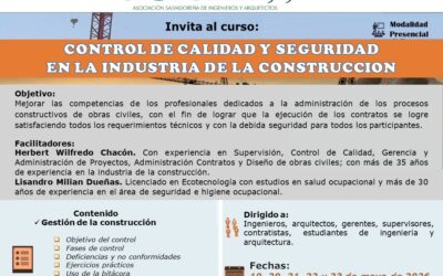 Control de calidad y seguridad en la industria de la construcción