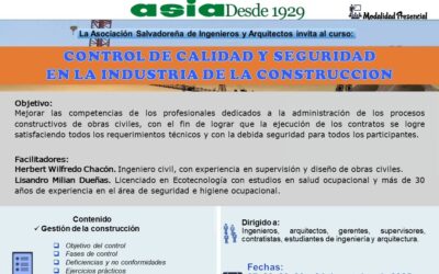 Control de calidad y seguridad en la industria de la construcción