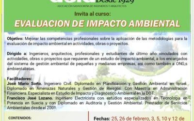 Evaluación de impacto ambiental