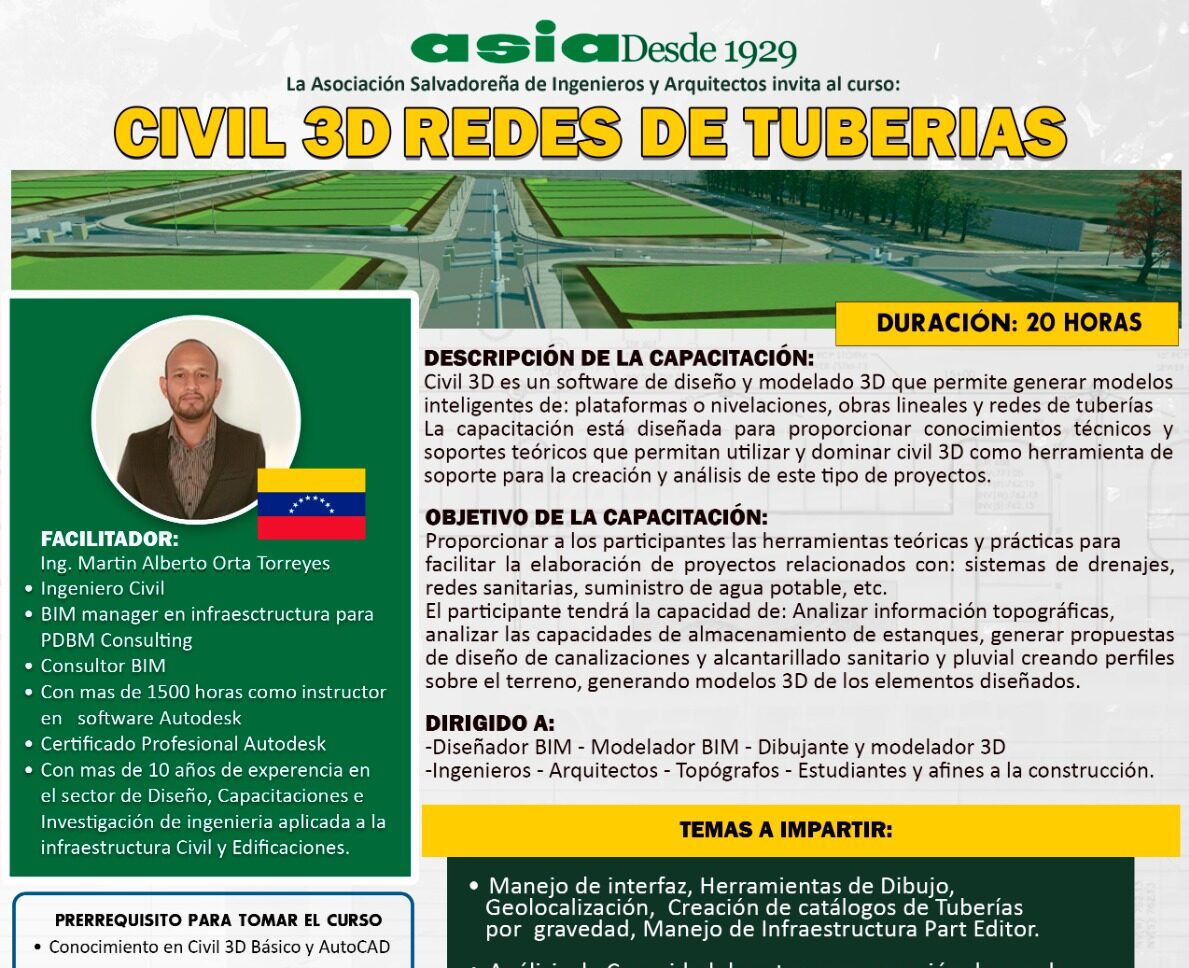 Civil 3D Redes de Tuberías