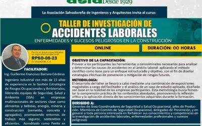 Taller de investigación de accidentes laborales