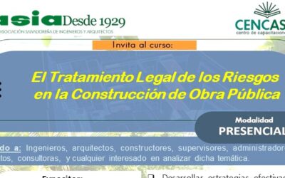 El Tratamiento Legal de los Riesgos en la Construcción de Obra Pública