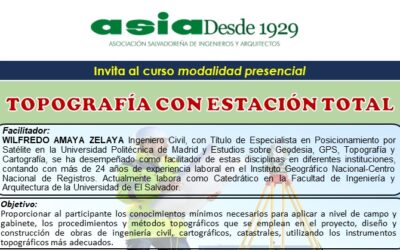 Topografía con estación total