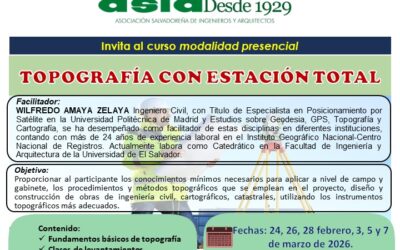 Topografía con estación total