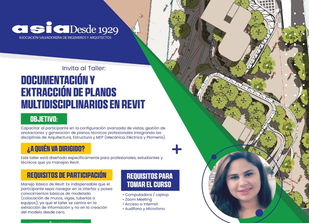 Documentación y extracción de planos multidisciplinarios en Revit