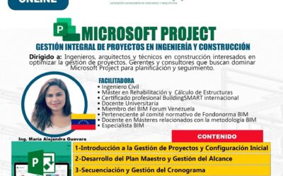 mayo- Microsoft project. Gestión integral de proyectos en ingeniería y construcción