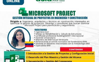 mayo- Microsoft project. Gestión integral de proyectos en ingeniería y construcción