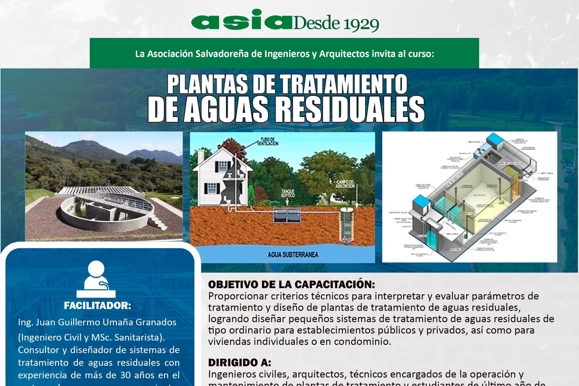 Plantas de tratamiento de aguas residuales