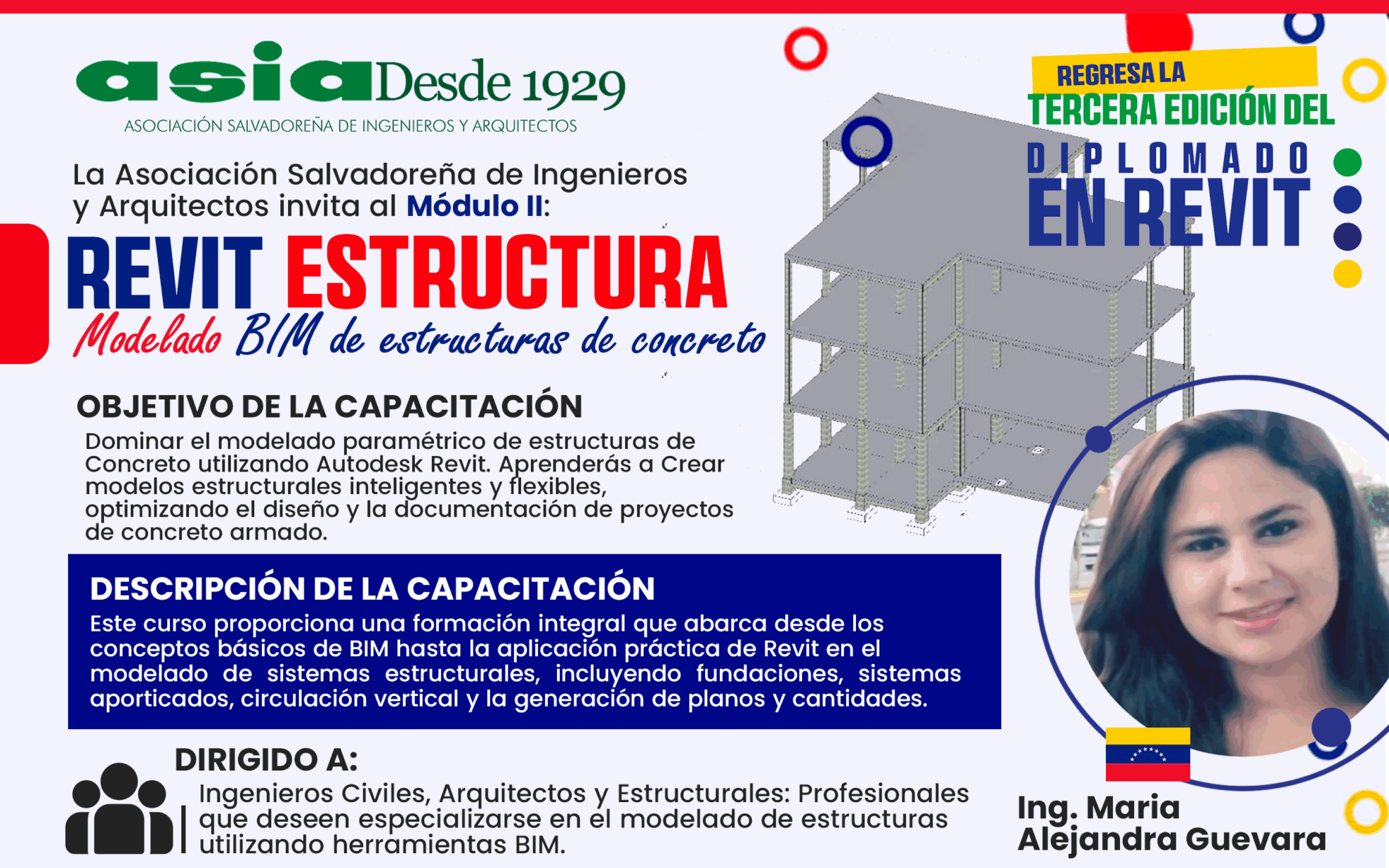 REVIT estructura: Modelado BIM de estructuras de concreto