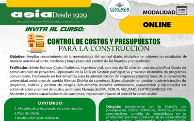 Control de costos y presupuestos para la construcción