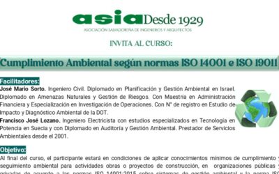 Cumplimiento Ambiental según normas ISO 14001 e ISO 19011