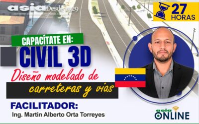 Civil 3D -Diseño modelado de carreteras y vías