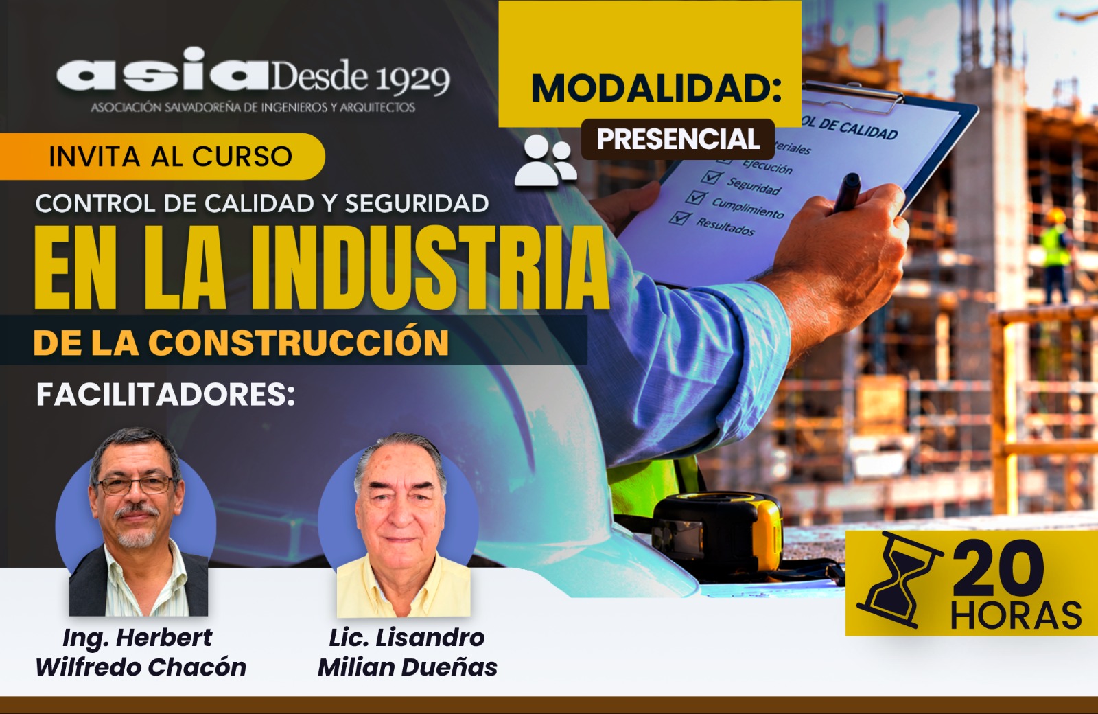 Control de calidad y seguridad en la industria de la construcción